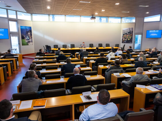 Photo d'une réunion de Comité Syndical