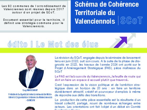 Visuel de lettre n°2 de la révision du SCoT